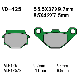 VD425 Specs