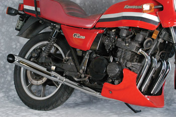 4-2 Turnout Exhaust System on '83-'84 GPZ750
