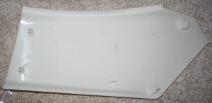 Unpainted GL1500 Side Cover Back